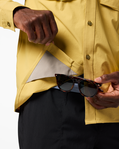 Solta Long-Sleeve Sun Shirt - Men's - Husk - US 9389