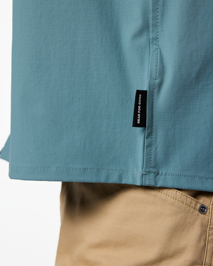 Solta Short-Sleeve Sun Shirt - Men's - Everglade - US 1179