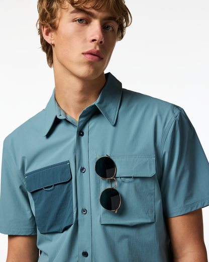 Solta Short-Sleeve Sun Shirt - Men's - Everglade - US 1179