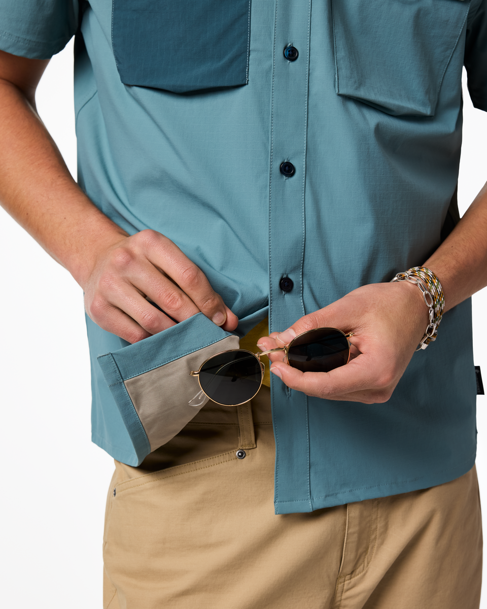 Solta Short-Sleeve Sun Shirt - Men's - Everglade - US 1179