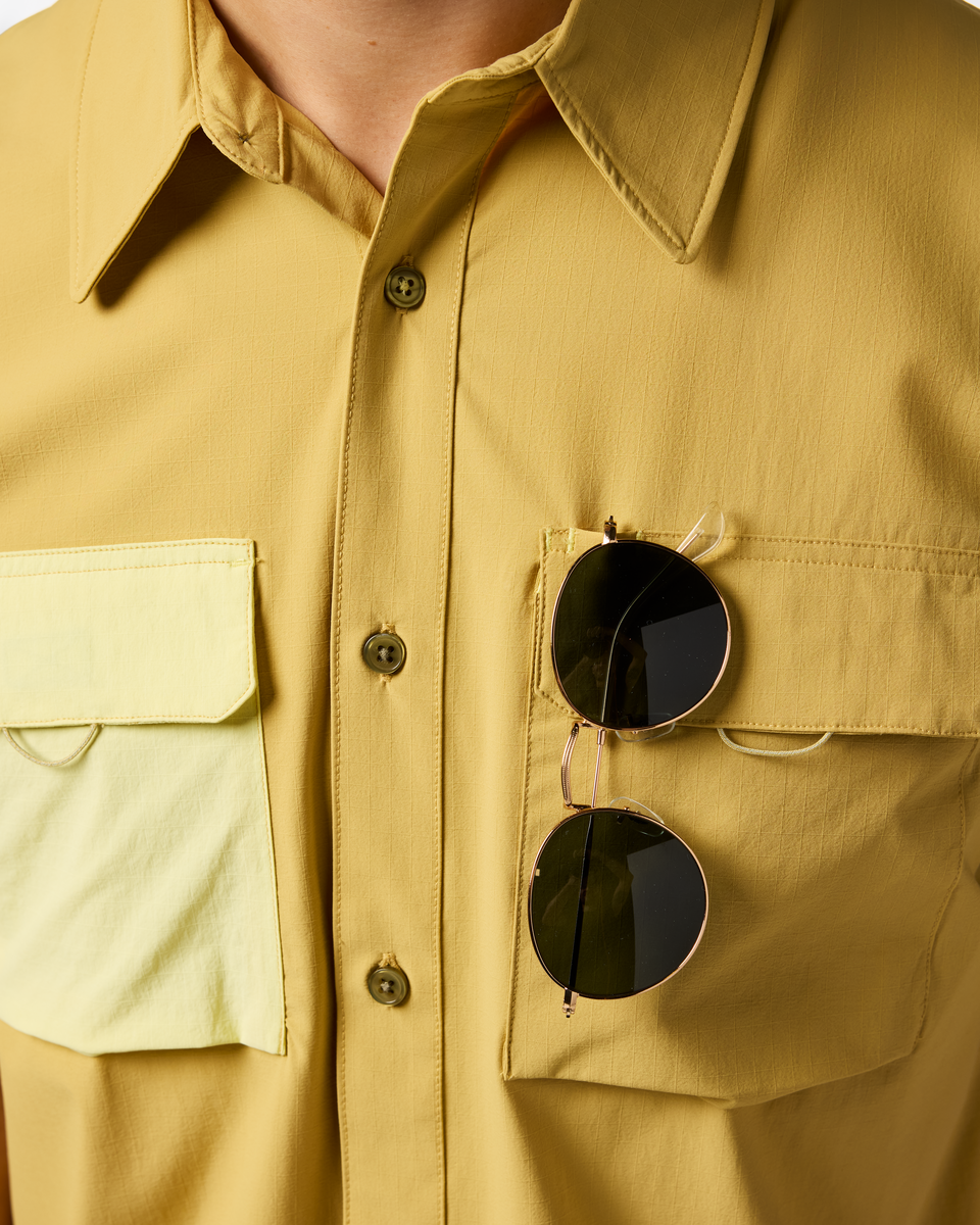 Solta Short-Sleeve Sun Shirt - Men's - Husk - US 4787