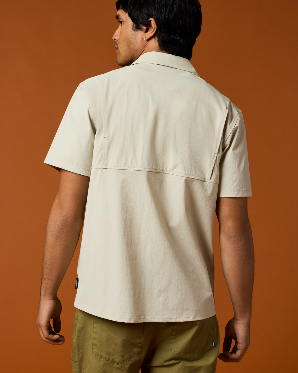 Solta Short-Sleeve Sun Shirt - Men's - Mineral - US 5781