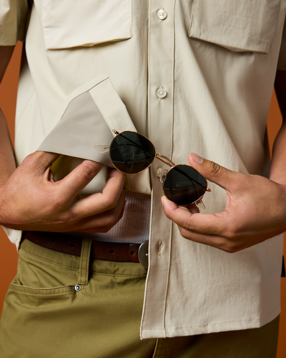 Solta Short-Sleeve Sun Shirt - Men's - Mineral - US 5781