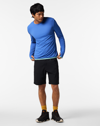 Sombra Long-Sleeve Sun Shirt - Men's - Azure - US 2637