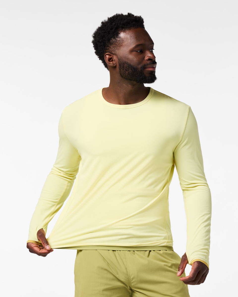 Sombra Long-Sleeve Sun Shirt - Men's - Honeydew - US 2911