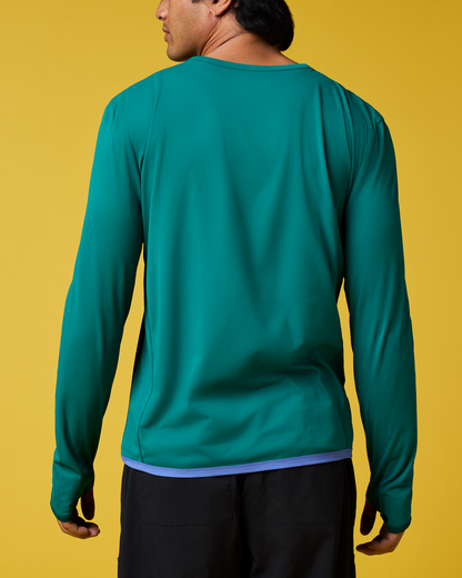 Sombra Long-Sleeve Sun Shirt - Men's - Malachite - US 2157