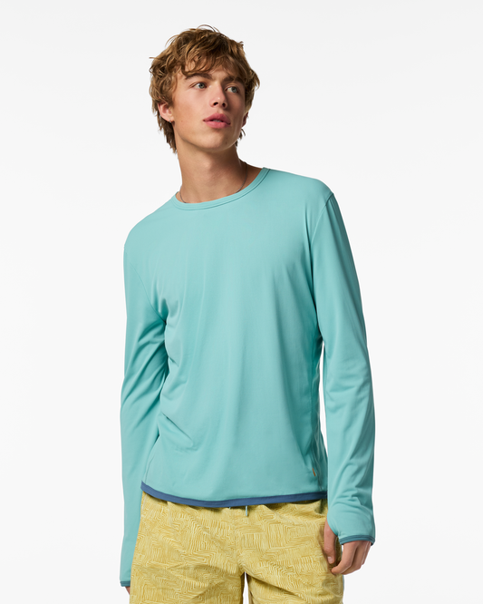 Sombra Long-Sleeve Sun Shirt - Men's - Tide Pool - US 3169
