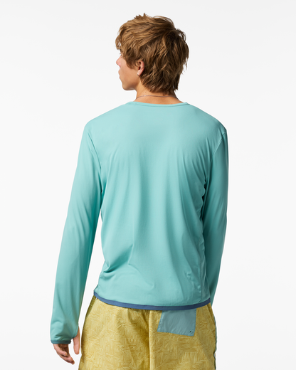 Sombra Long-Sleeve Sun Shirt - Men's - Tide Pool - US 3169