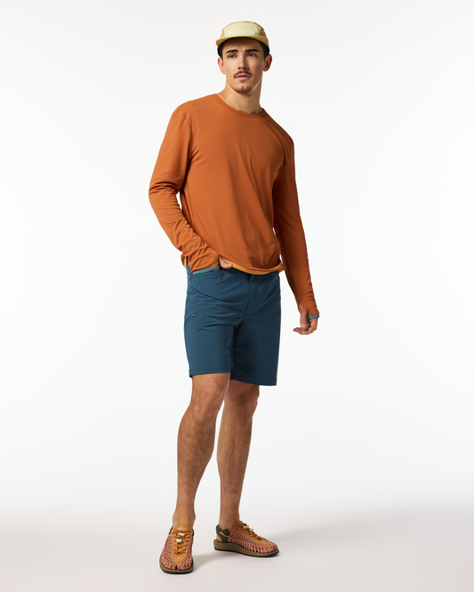 Sombra Long-Sleeve Sun Shirt - Men's - Whiskey - US 4750