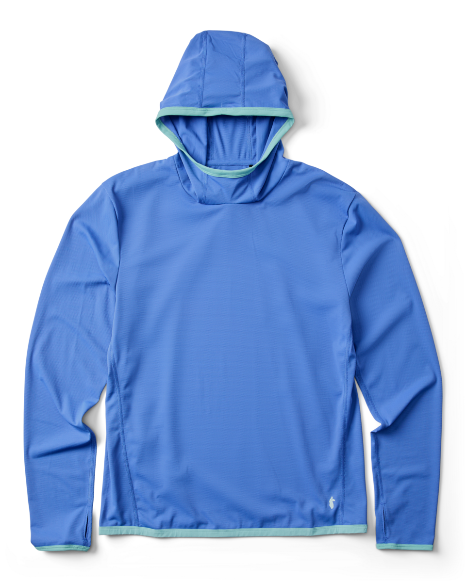 Sombra Sun Hoodie - Men's - Azure - US 8877
