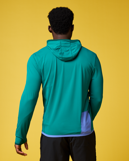 Sombra Sun Hoodie - Men's - Malachite - US 4810