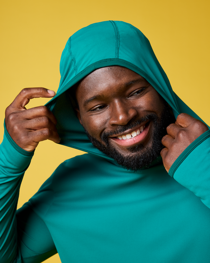 Sombra Sun Hoodie - Men's - Malachite - US 4810