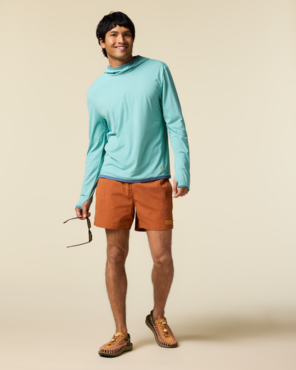 Sombra Sun Hoodie - Men's - Tide Pool - US 8574