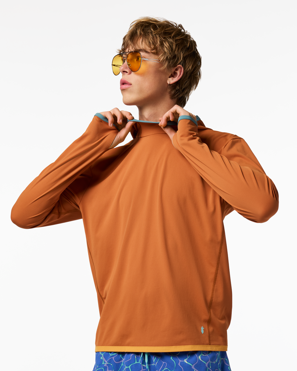 Sombra Sun Hoodie - Men's - Whiskey - US 3732