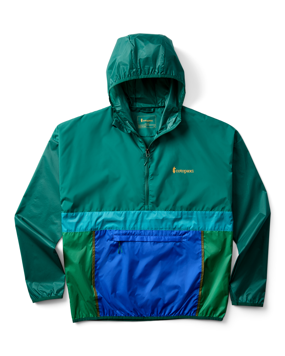 Teca Half-Zip Windbreaker - Men's - Eat More Veggies - US 1218