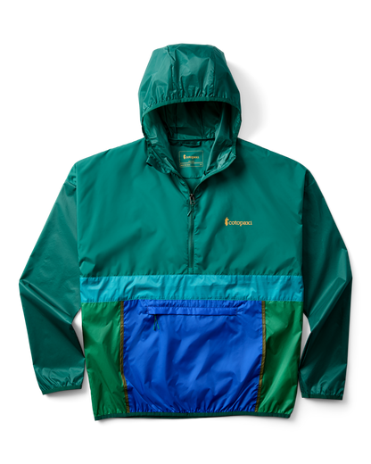 Teca Half-Zip Windbreaker - Men's - Eat More Veggies - US 1218