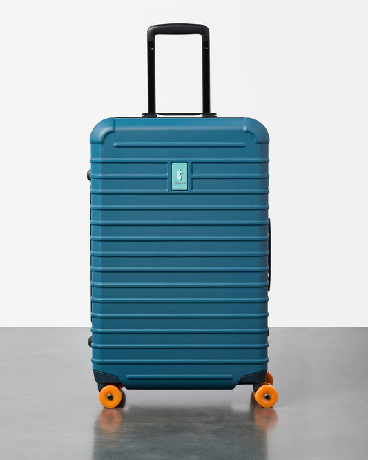 Coraza Suitcase - Medium Checked - Blue Spruce - US 3594