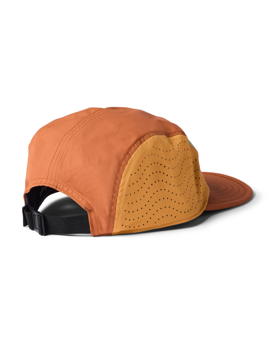 Tech Plus 5-Panel Hat - Tide Pool/Whiskey - US 2620