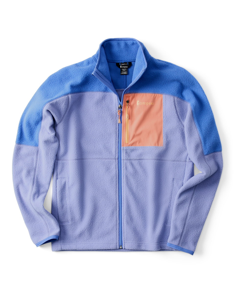 Abrazo Fleece Full-Zip Jacket - Women's - Azure/Aster - US 6116