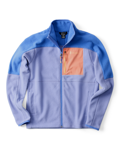 Abrazo Fleece Full-Zip Jacket - Women's - Azure/Aster - US 6116