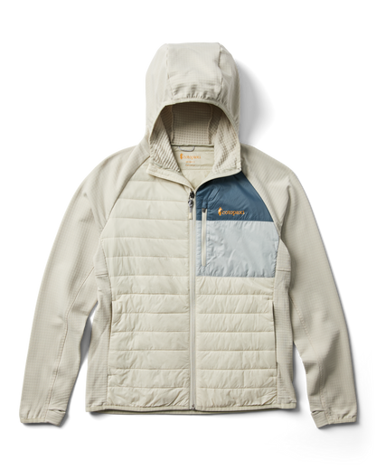Acodo Hybrid Hooded Jacket - Women's - Chalk/Mineral - US 7182