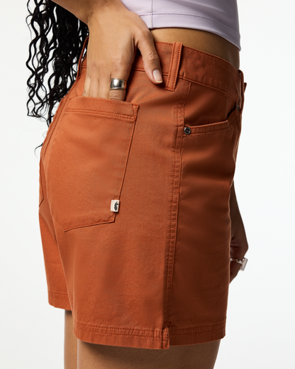 Ambato Short - Women's - Whiskey - US 5064