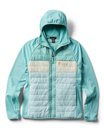 Capa Hybrid Insulated Hooded Jacket - Women's - Tide Pool/Surf - US 4442