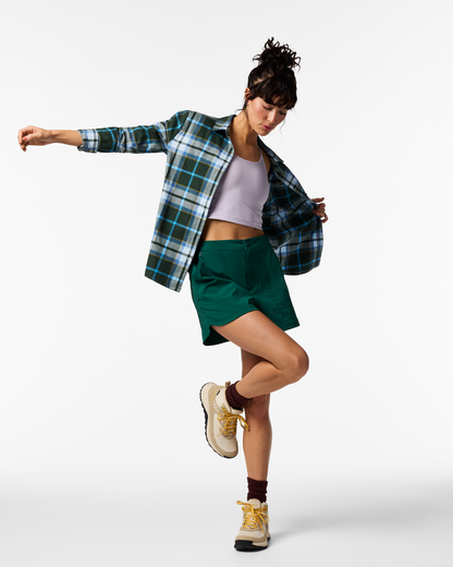 Coraje 4" Tech Short - Women's - Kale - US 2790