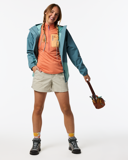 Coraje 4" Tech Short - Women's - Mineral - US 5463