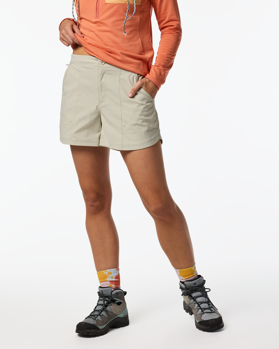 Coraje 4" Tech Short - Women's - Mineral - US 5463