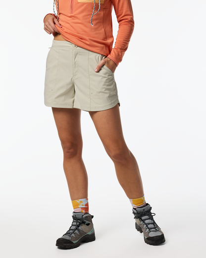 Coraje 4" Tech Short - Women's - Mineral - US 5463