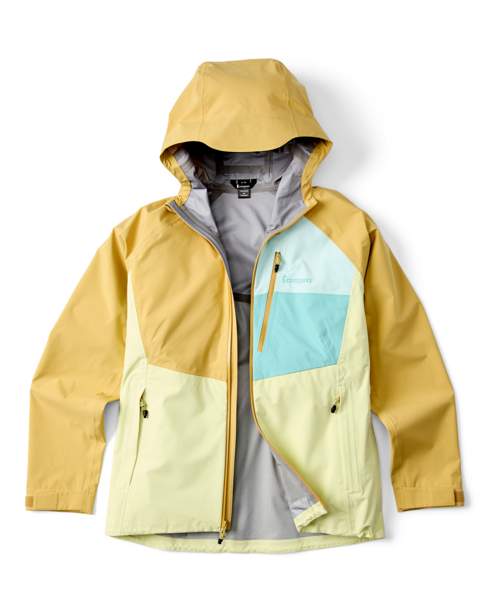 Impermeo 3L Hooded Shell Jacket - Women's - Husk/Honeydew - US 1925