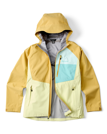 Impermeo 3L Hooded Shell Jacket - Women's - Husk/Honeydew - US 1925