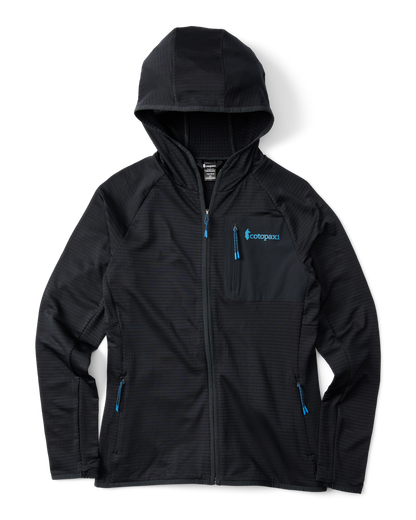 Otero Fleece Full-Zip Hooded Jacket - Women's - Cotopaxi Black - US 6102