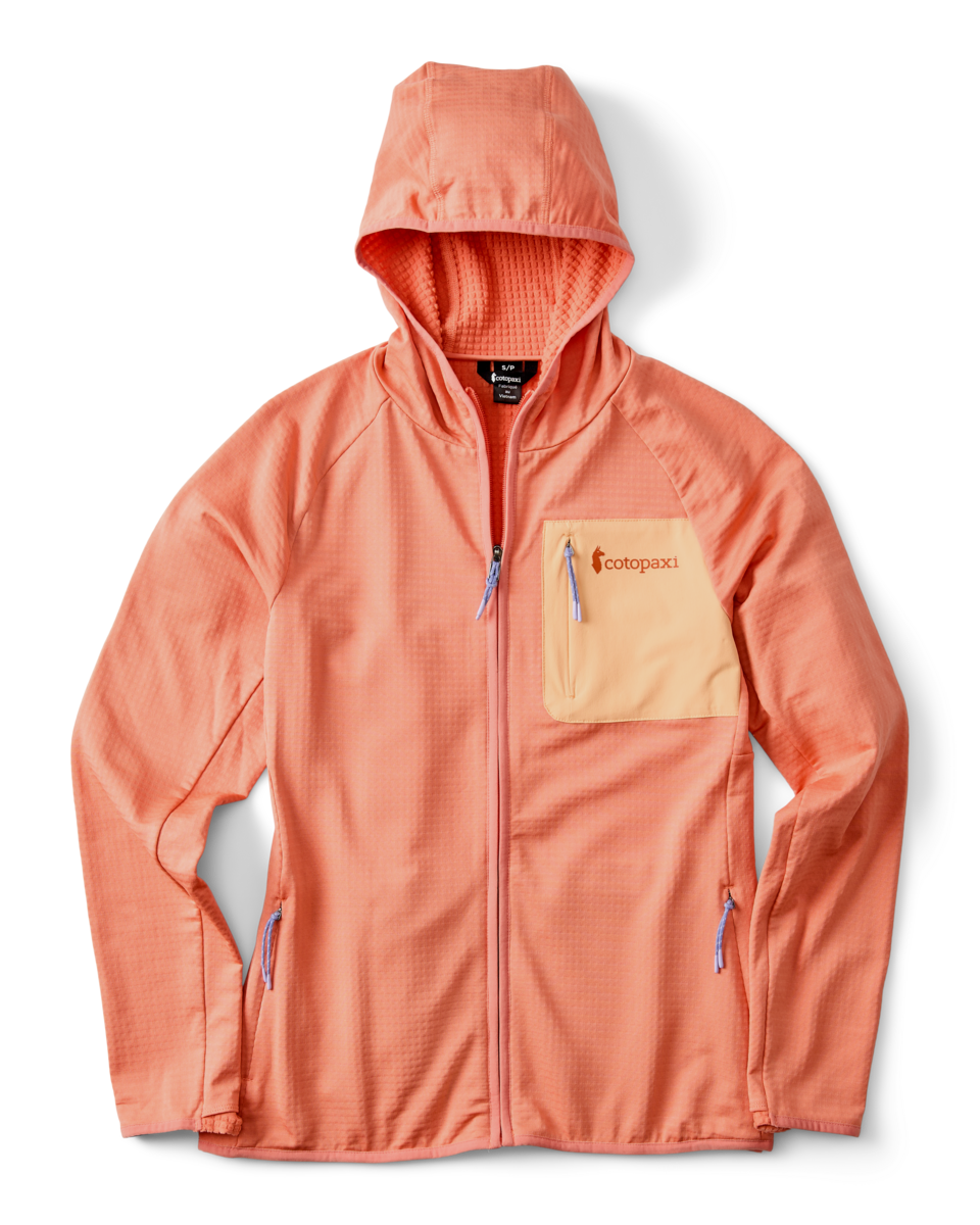 Otero Fleece Full-Zip Hooded Jacket - Women's - Grapefruit - US 9650