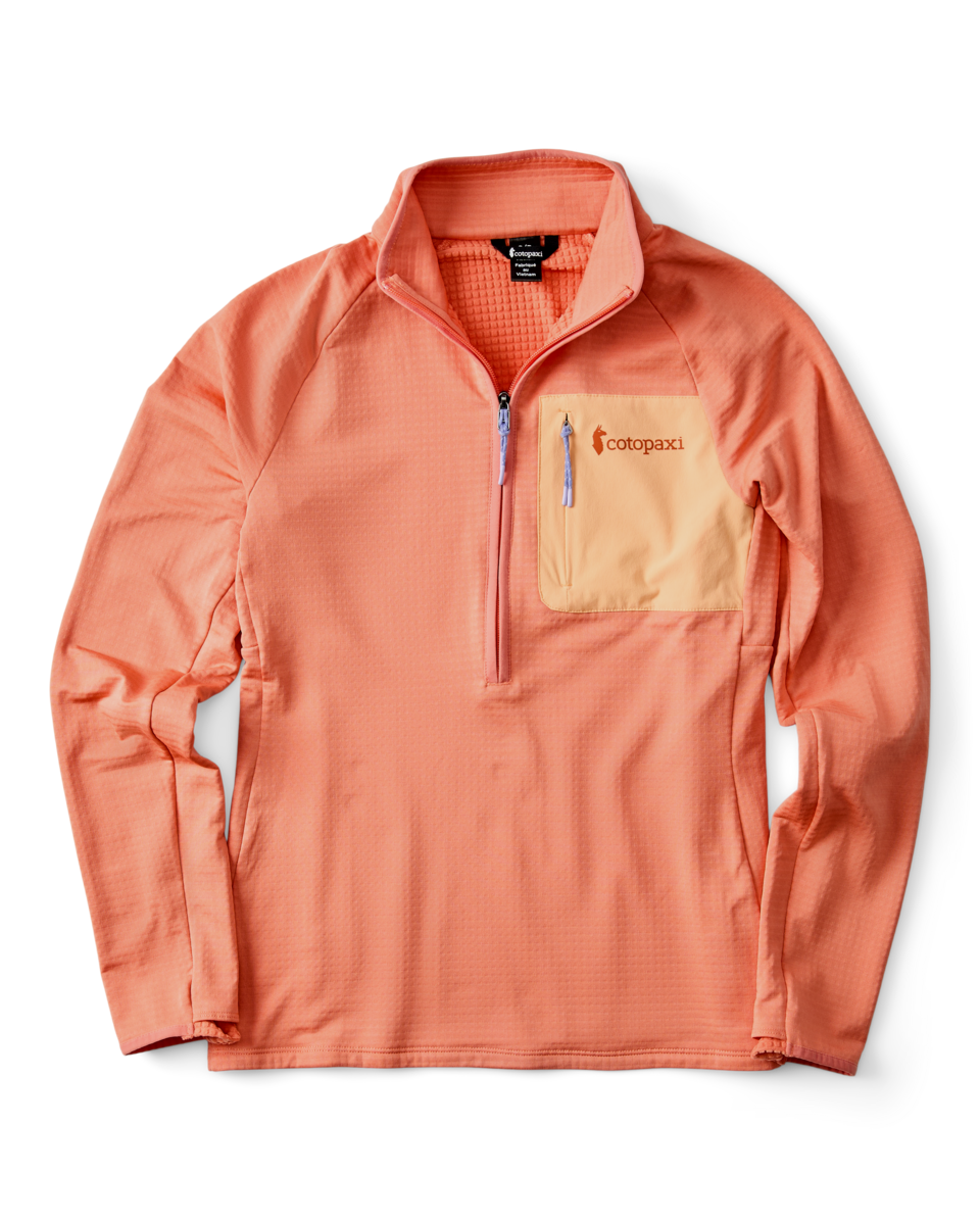 Otero Fleece Half-Zip Pullover - Women's - Grapefruit - US 7814