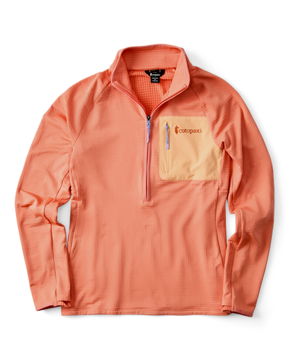 Otero Fleece Half-Zip Pullover - Women's - Grapefruit - US 7814