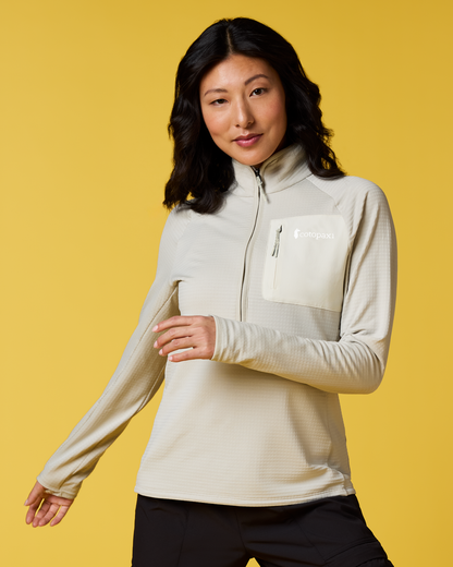 Otero Fleece Half-Zip Pullover - Women's - Mineral - US 5560