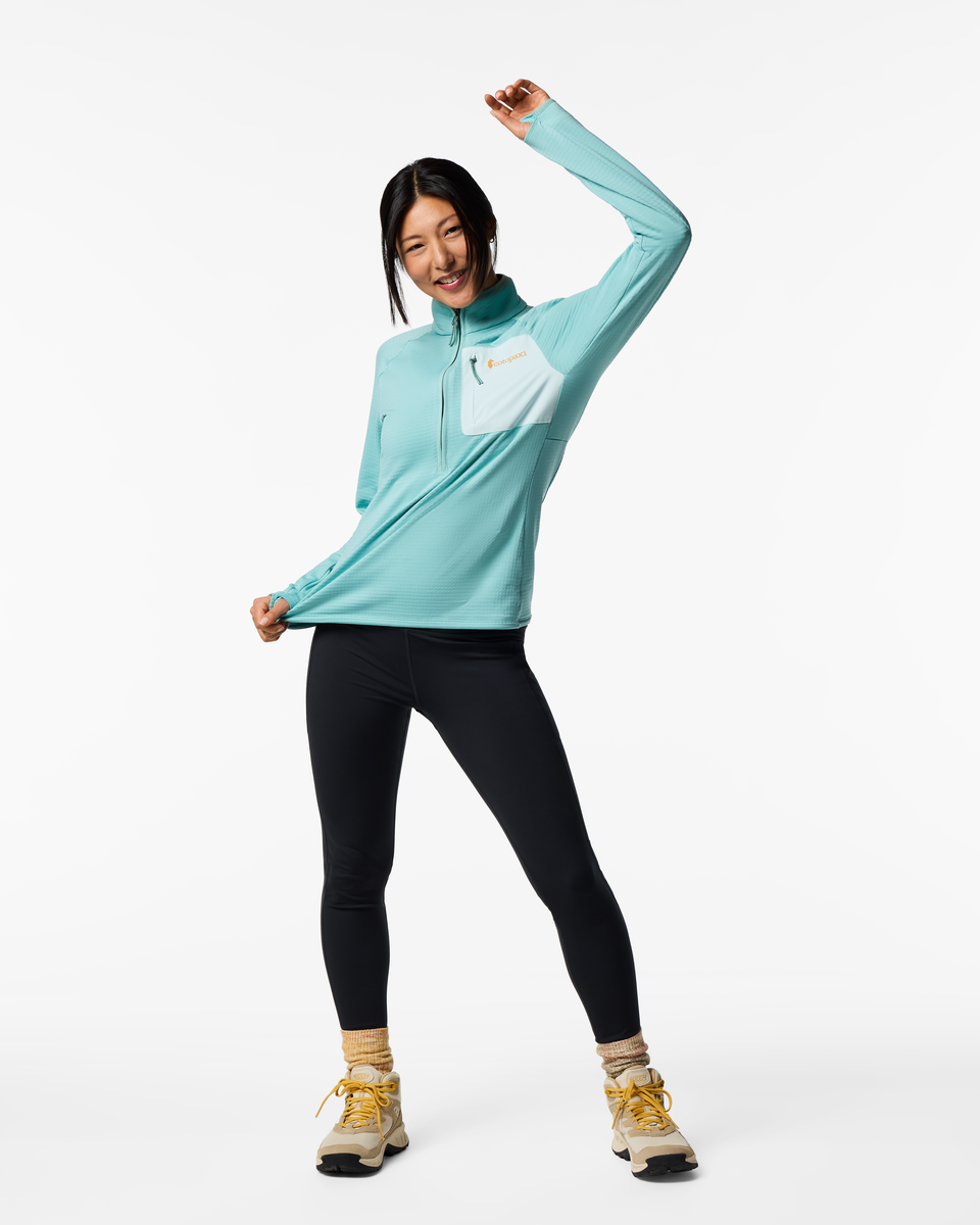 Otero Fleece Half-Zip Pullover - Women's - Tide Pool - US 7723