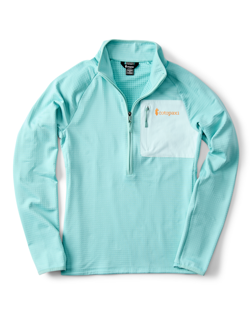 Otero Fleece Half-Zip Pullover - Women's - Tide Pool - US 7723