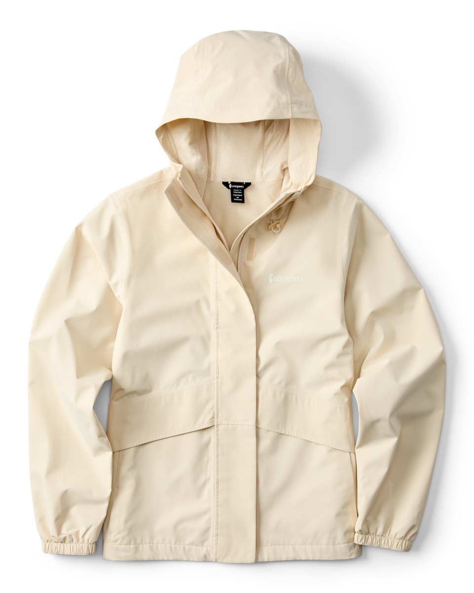 Rayu Rain Jacket - Women's - Cream - US 6789