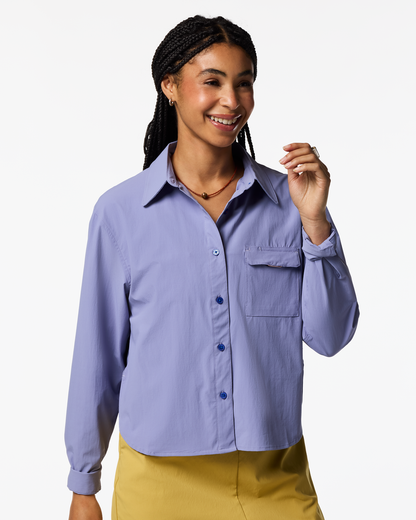 Solta Long-Sleeve Sun Shirt - Women's - Aster - US 7707