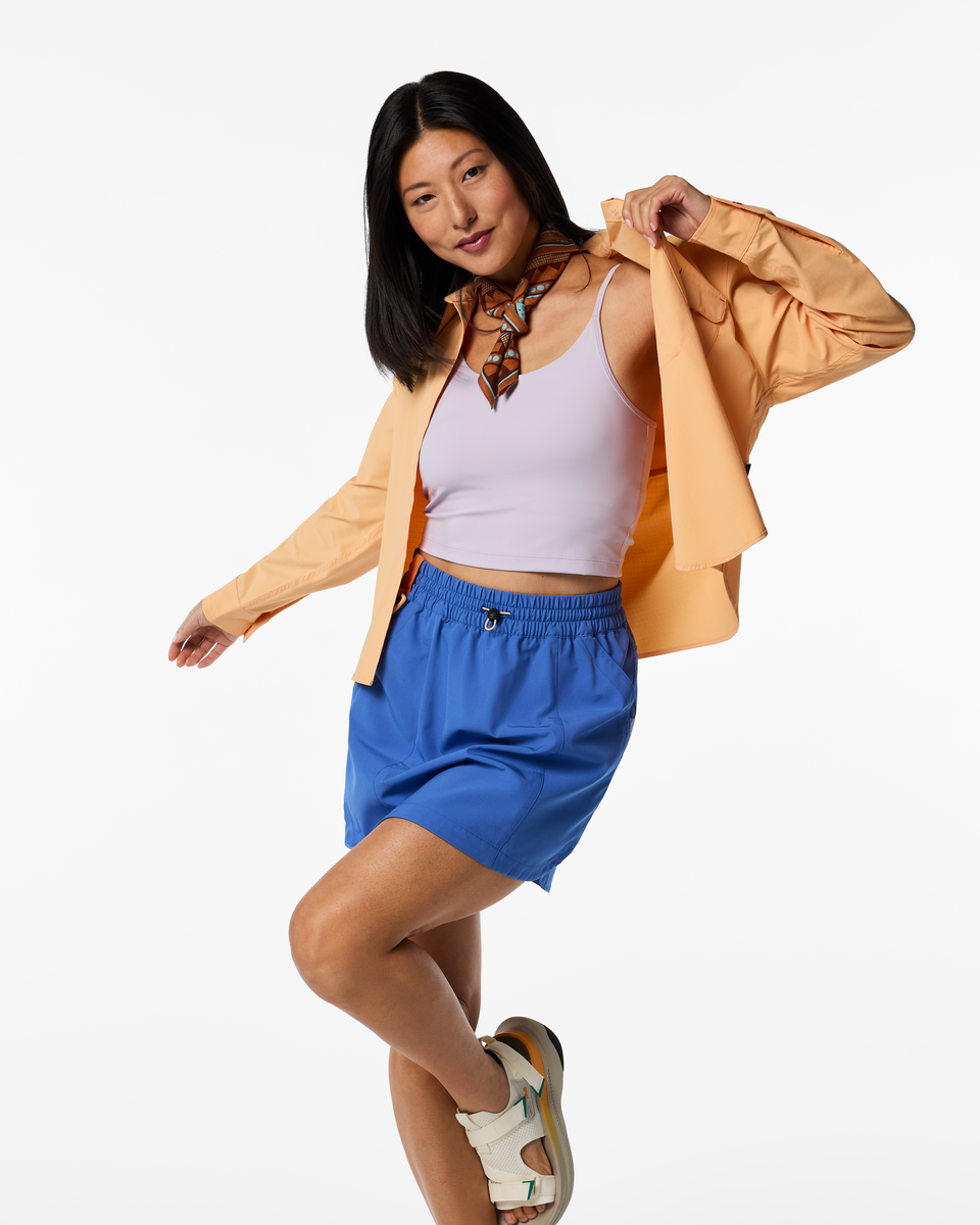 Solta Long-Sleeve Sun Shirt - Women's - Cantaloupe - US 7744