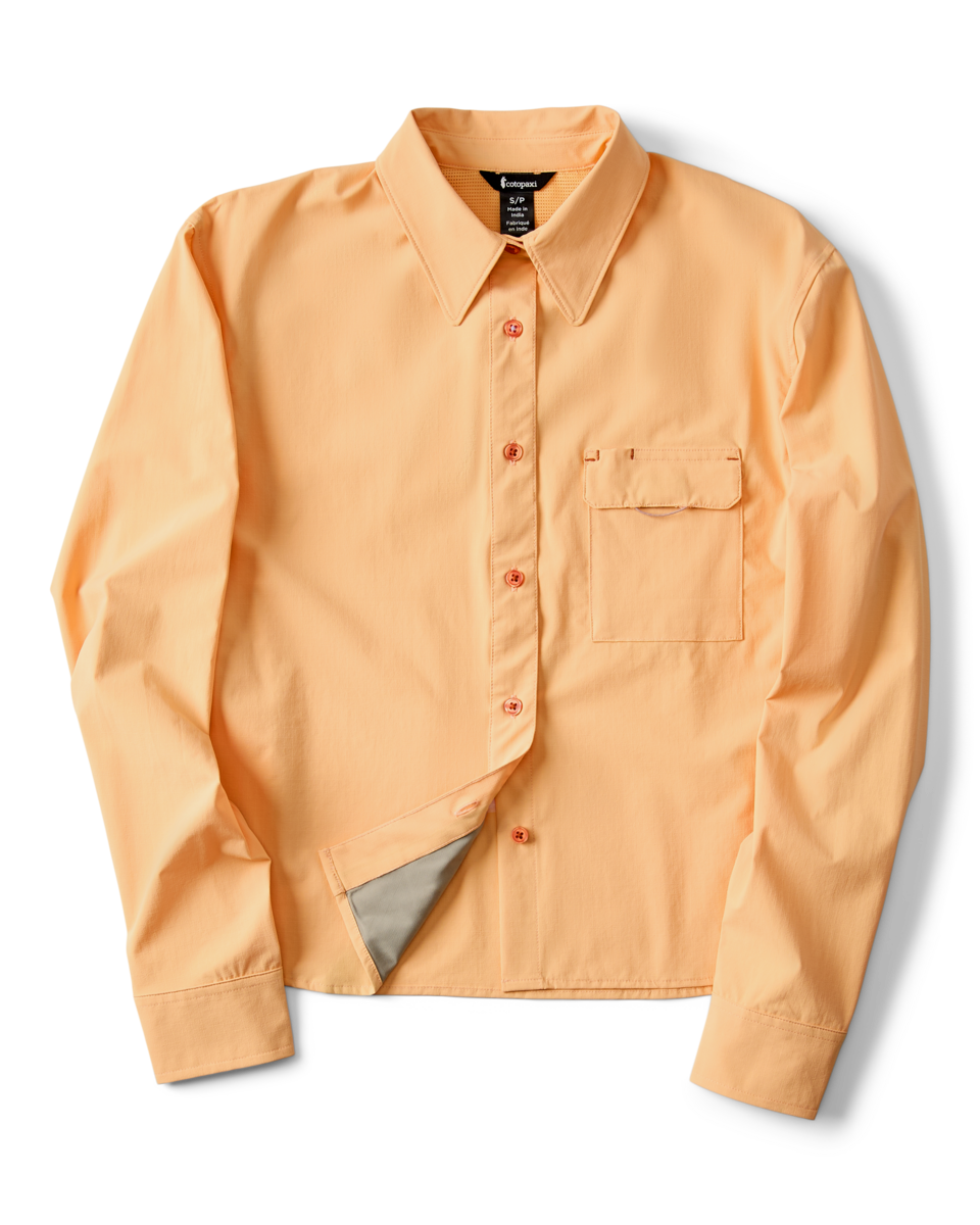 Solta Long-Sleeve Sun Shirt - Women's - Cantaloupe - US 7744