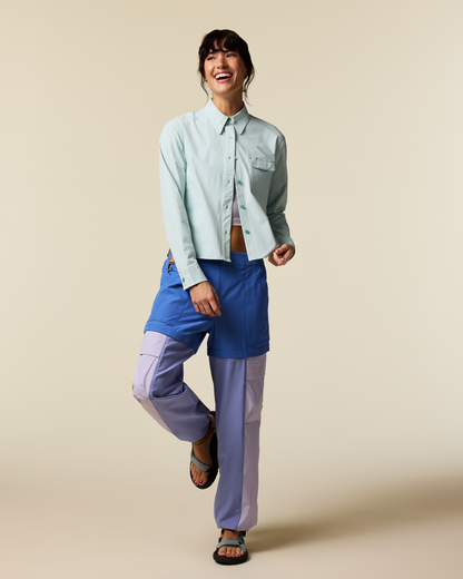 Solta Long-Sleeve Sun Shirt - Women's - Surf - US 9122