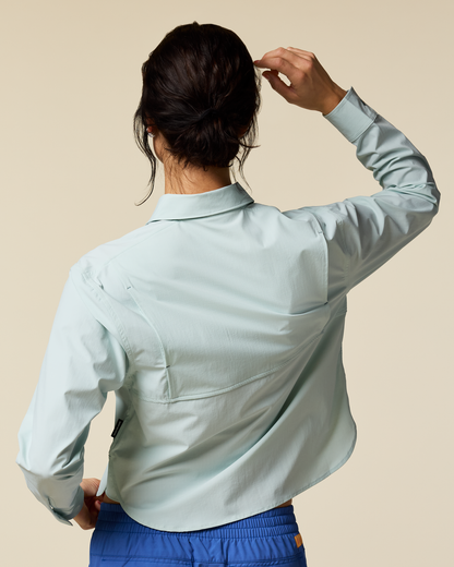 Solta Long-Sleeve Sun Shirt - Women's - Surf - US 9122