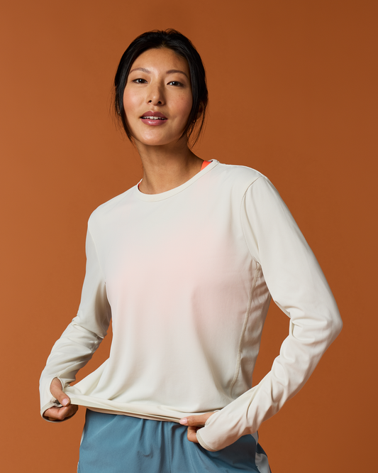 Sombra Long-Sleeve Sun Shirt - Women's - Chalk - US 1500