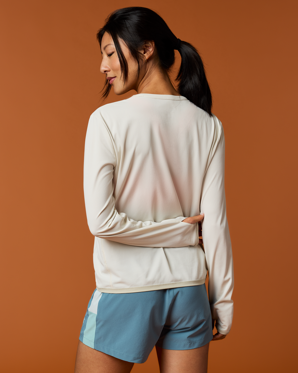 Sombra Long-Sleeve Sun Shirt - Women's - Chalk - US 1500