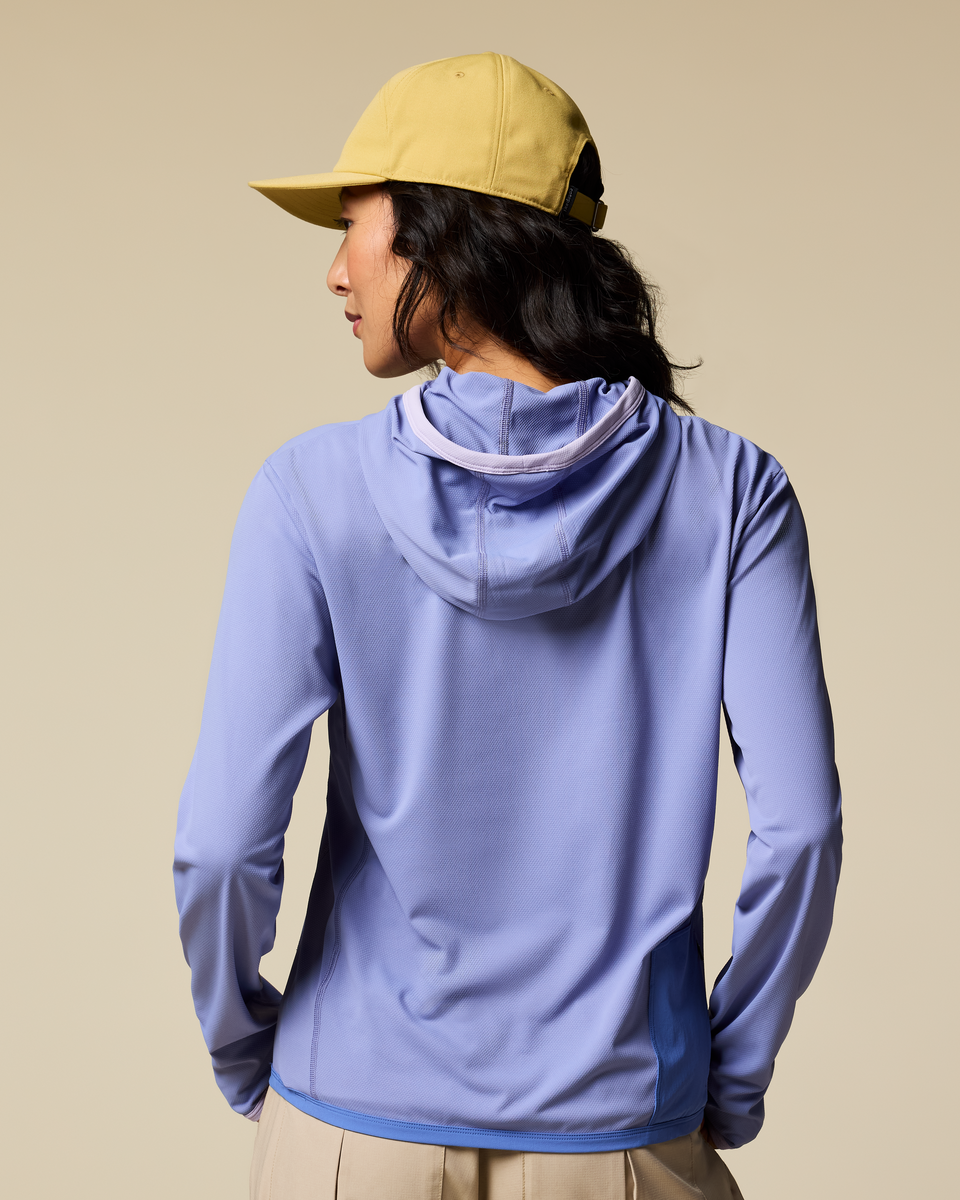 Sombra Sun Hoodie - Women's - Aster - US 9634