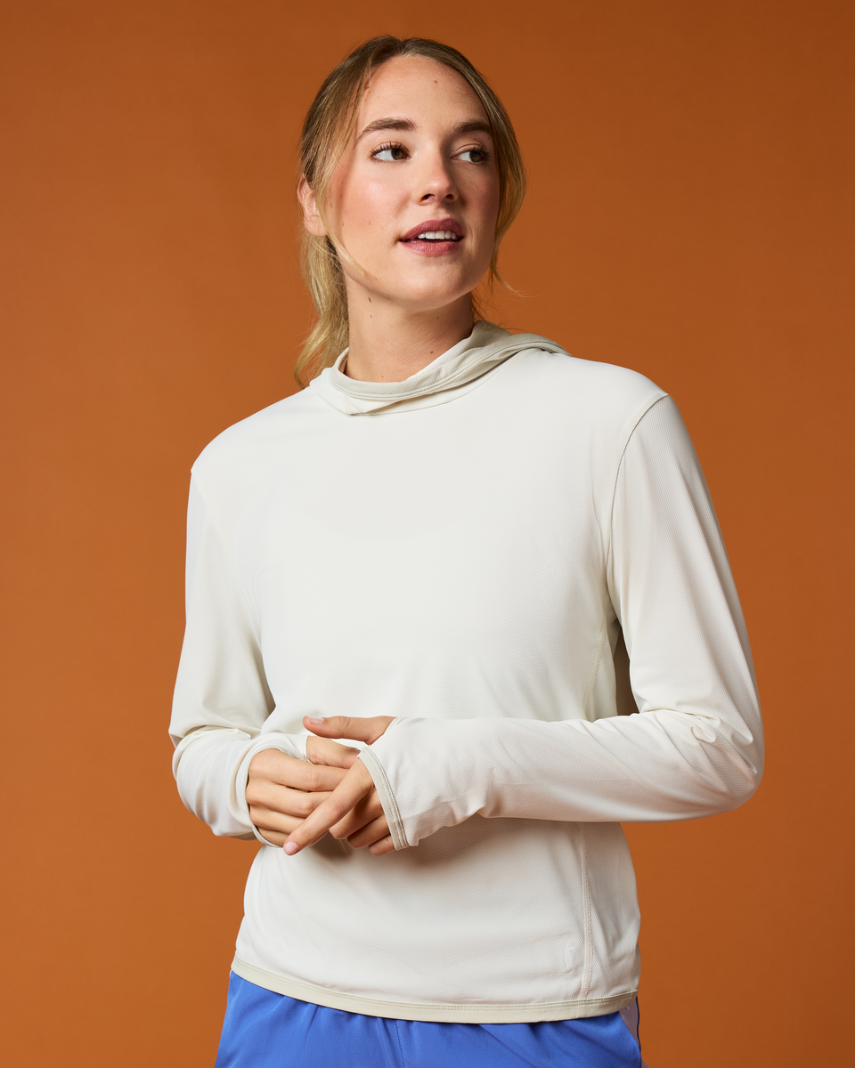 Sombra Sun Hoodie - Women's - Chalk - US 2750
